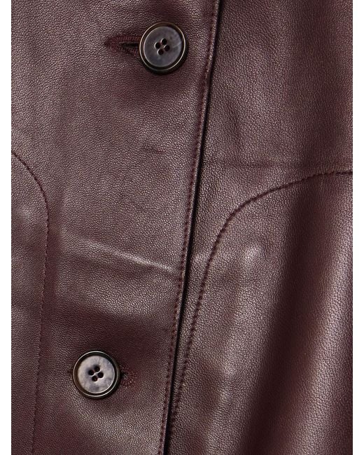 Arma Brown Emy Leather Jacket