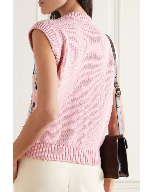 gucci pink vest