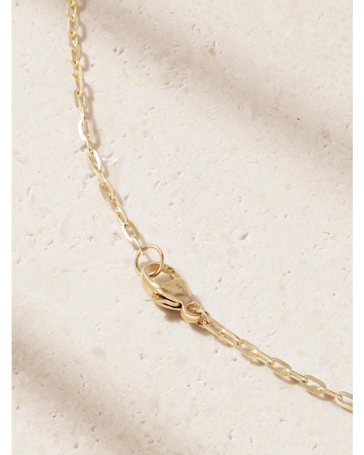 JIA JIA Natural Jumbo 14-Karat Smoky Quartz Citrine Necklace