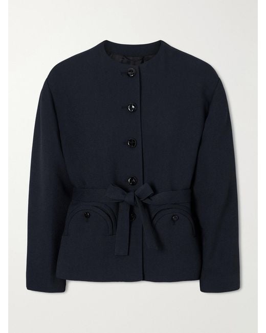 Blazé Milano Blue Dales Crepe Jacket