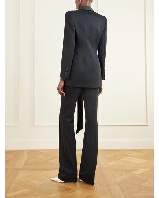 The Attico Black Wool Blazer
