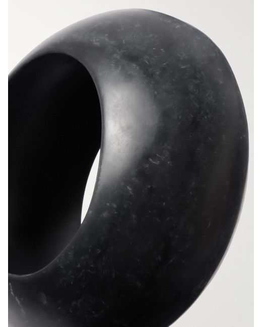 Dinosaur Designs Black Boulder Resin Bangle