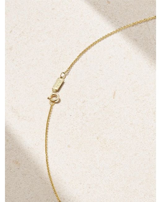 Jennifer Meyer Natural 18-Karat Emerald Necklace