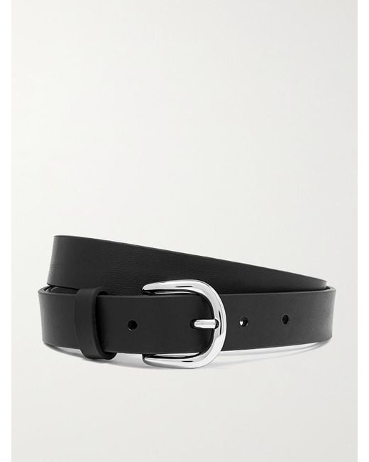 Isabel Marant Black Zap Leather Belt