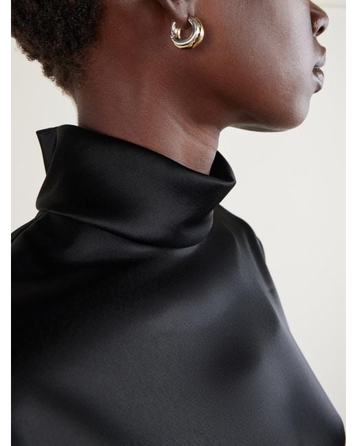 LIE STUDIO Natural The Eleonora 18-Karat-Plated Earrings