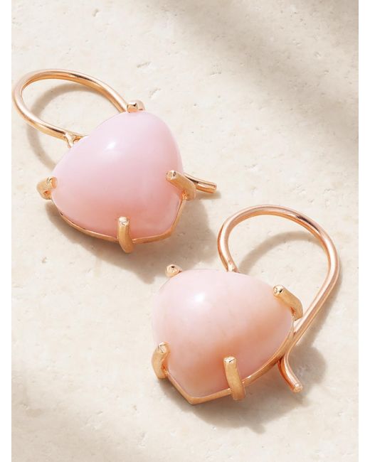 Irene Neuwirth Natural Love Ohrringe Aus 18 Karat Roségold Mit Opalen