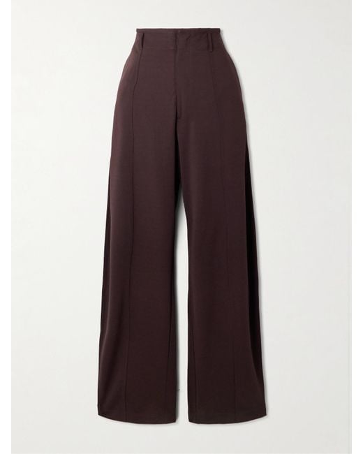 Lemaire Red Hose Mit Geradem Bein Aus Jersey