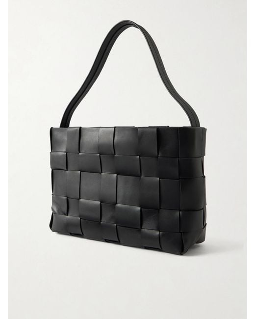St. Agni Black Mini Leather Shoulder Bag