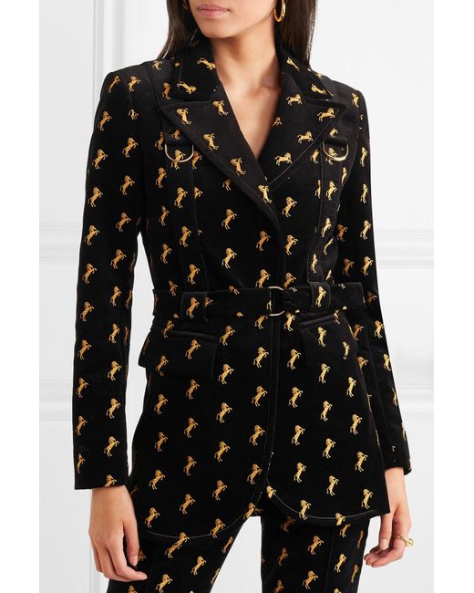 Chloe velvet deals blazer