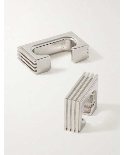 Khaite Natural Empire Set Of Two-Tone Ear Cuffs
