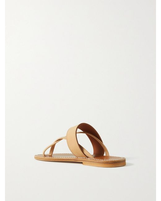 K. Jacques Natural Net Sustain Nehru Nubuck Sandals
