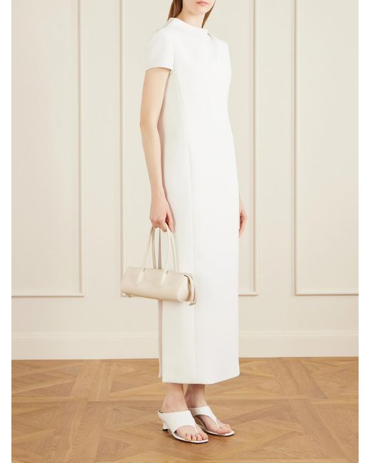 Khaite Natural Donna Leather Shoulder Bag