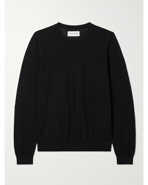 High Sport Black Alex Cotton Top