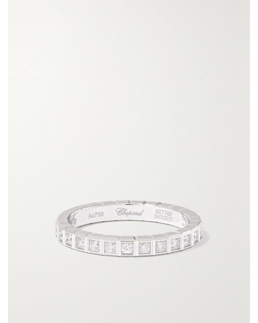 Chopard Natural Ice Cube 18-Karat Diamond Ring