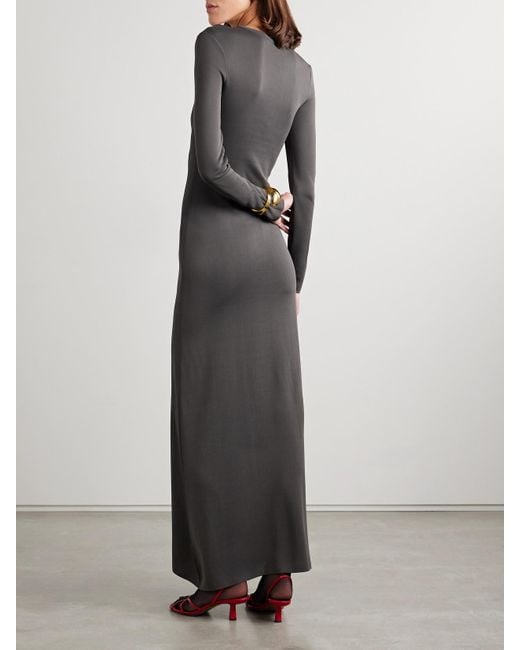 FFORME Gray Scudder Maxikleid Aus Stretch-Jersey