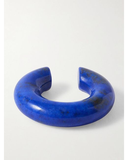 Sophie Buhai Blue Bagel Lapis Lazuli Ear Cuff