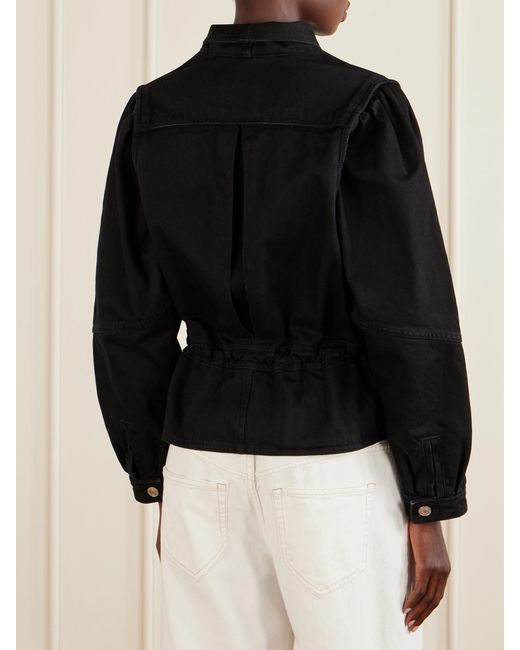 Isabel Marant Black Dolie Denim Jacket
