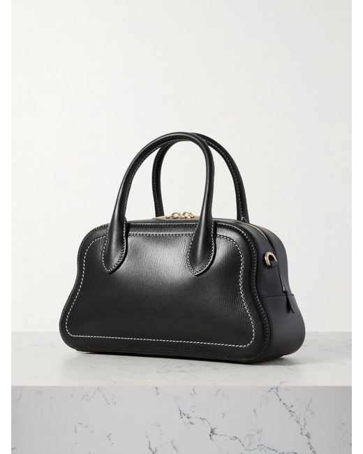 Bally Black Unda Leather Tote