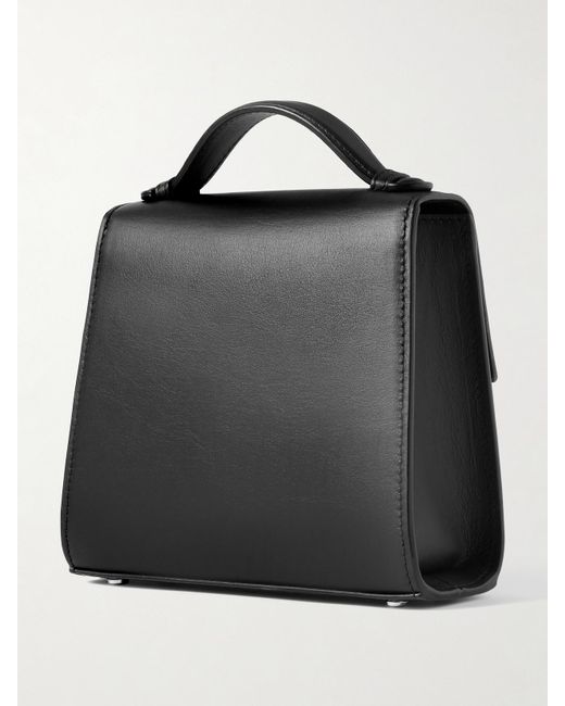 Hunting Season Black Kleine Tote Aus Leder