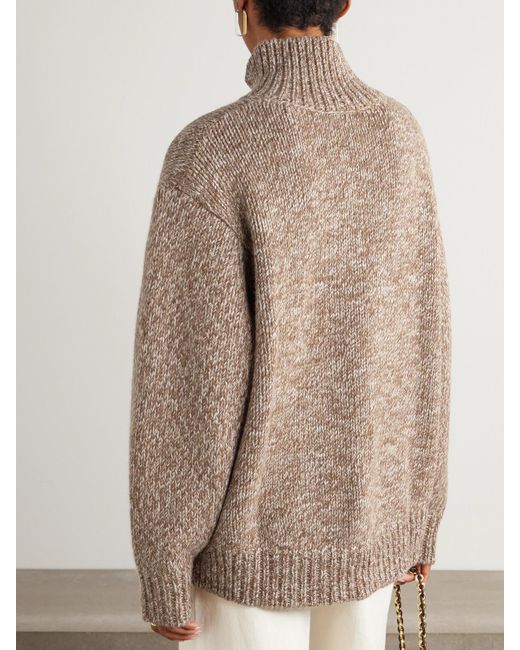 LeKasha Natural Nevada Cashmere Sweater