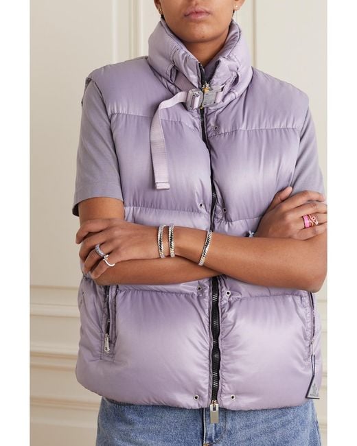 Moncler Genius Purple 1017 Alyx 9Sm Islote Quilted Shell Down Vest