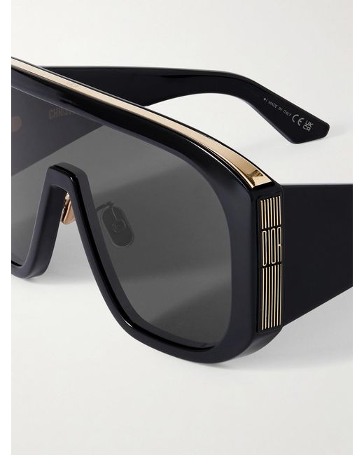 Dior Black Diorgraphique M2U D-Frame Acetate Sunglasses