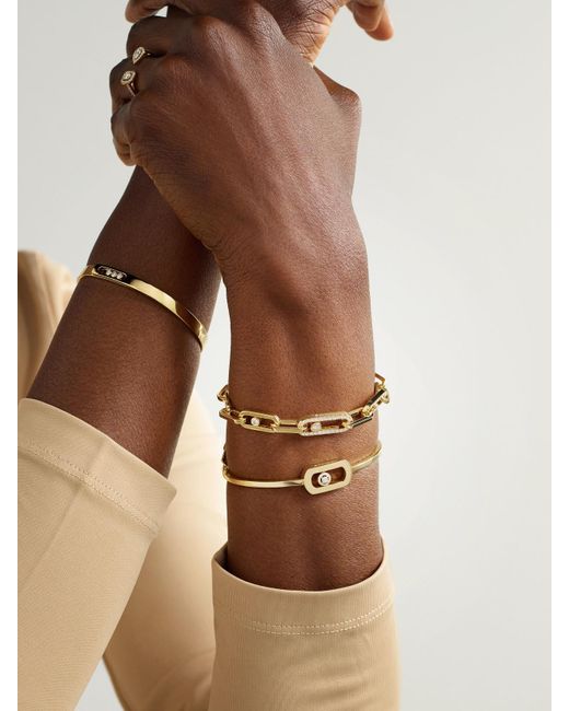 Messika Natural So Move 18-Karat Diamond Bracelet
