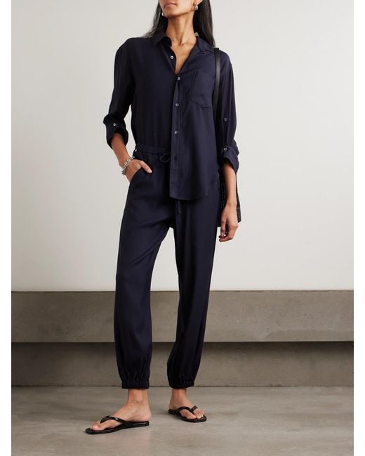Citizens of Humanity Blue Bubble Twill Balloon Pants