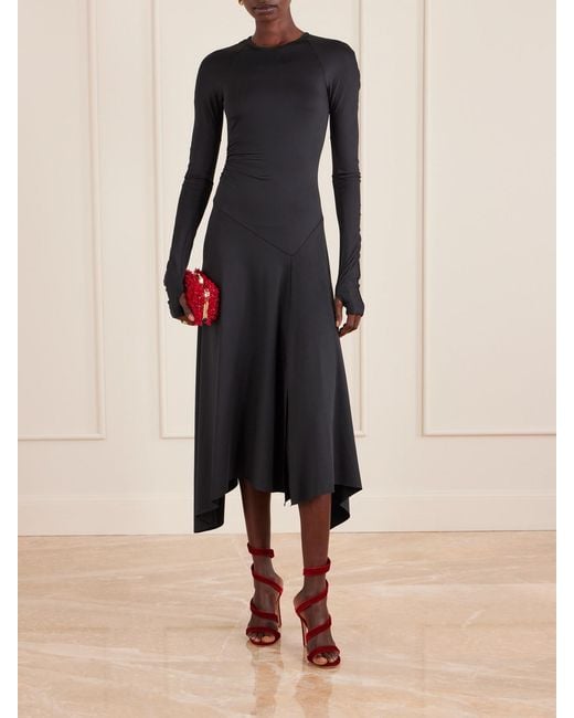 Gianvito Rossi Red Opera Velvet Sandals