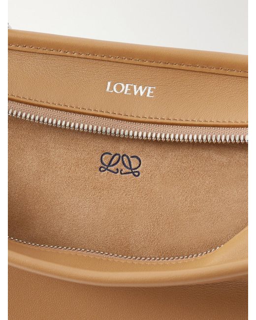 Loewe Natural Amazona 180 Medium Leather Shoulder Bag