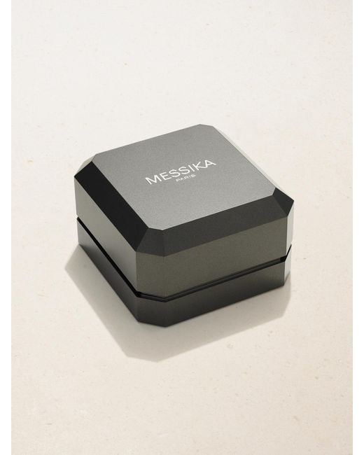 Messika Natural Firey 18-Karat Rose Diamond Earrings