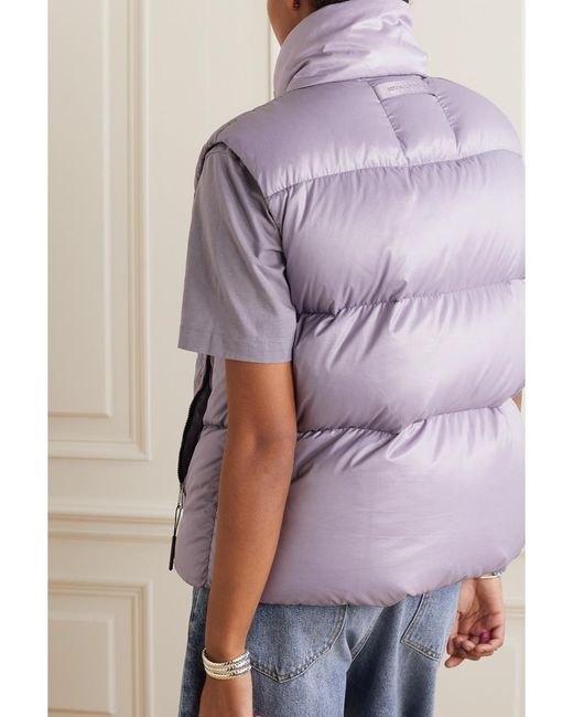 Moncler Genius Purple 1017 Alyx 9Sm Islote Quilted Shell Down Vest