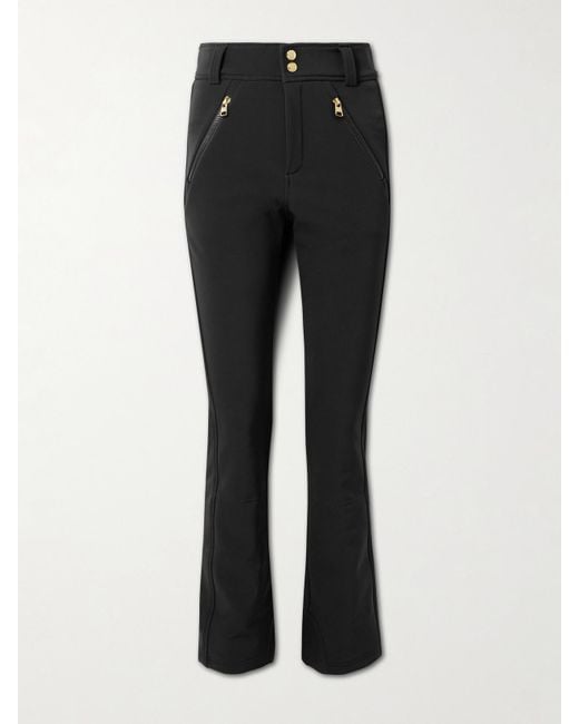 Bogner Black Hazel Appliquéd Ski Pants