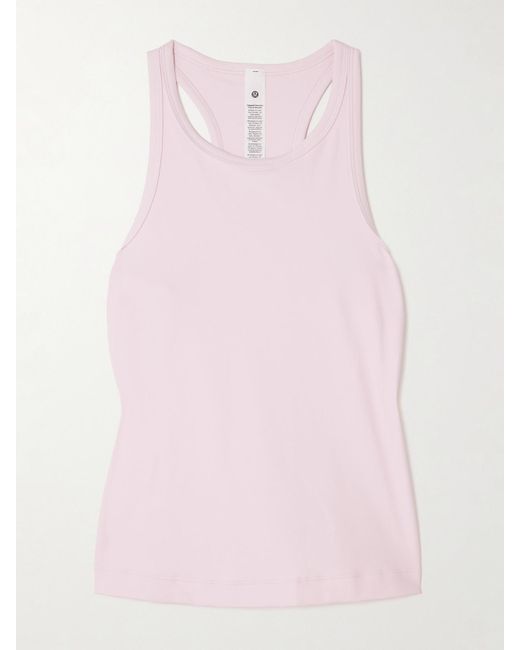 lululemon athletica Pink Align Waist-Length Racerback Nulu Tank