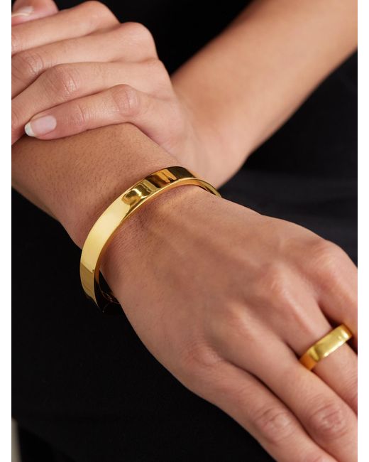 Totême  Yellow Signature-Tone Bracelet