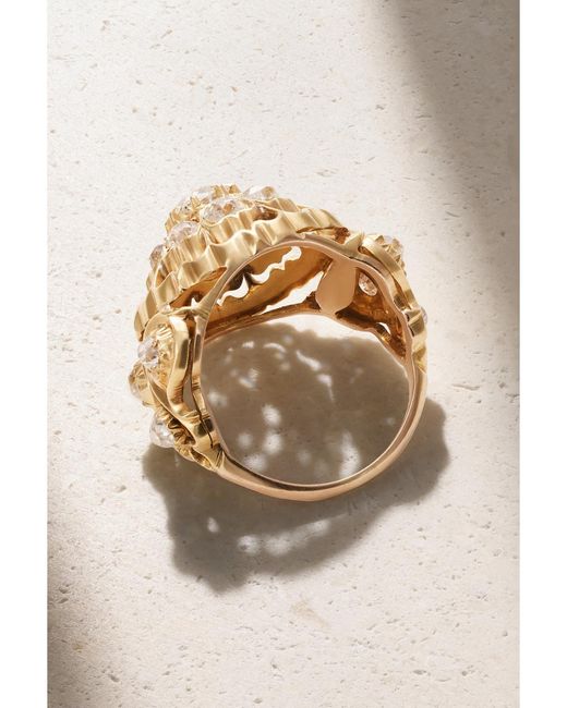 Fred Leighton Metallic Diamond Ring