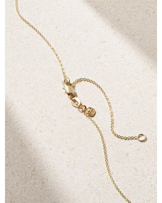 Sydney Evan Natural Icon Wallpaper Heart 14-Karat Diamond Necklace