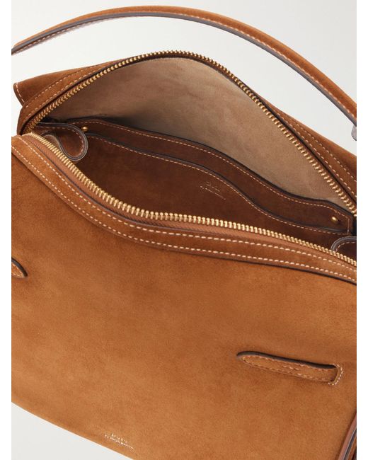 Polo Ralph Lauren Brown Suede Tote