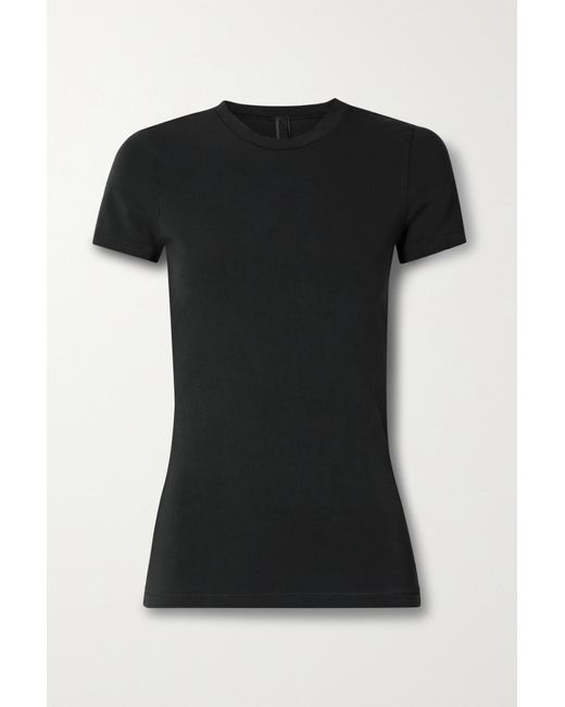 Skims New Vintage Stretchcotton Jersey Tshirt in Black Lyst