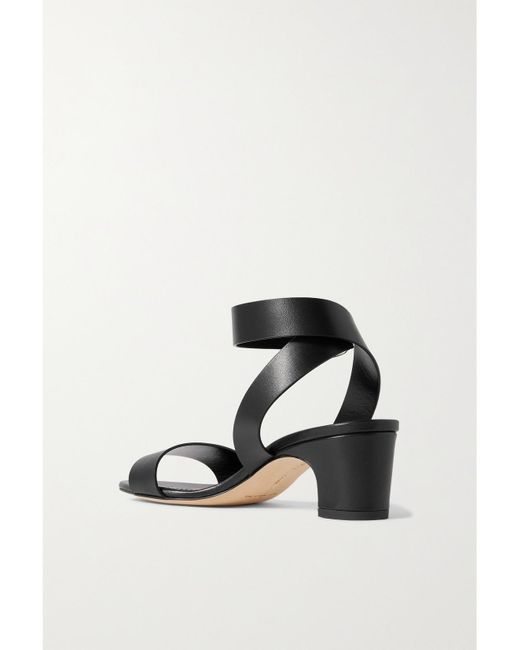 Sandales En Cuir Brutas 50 Manolo Blahnik en coloris White