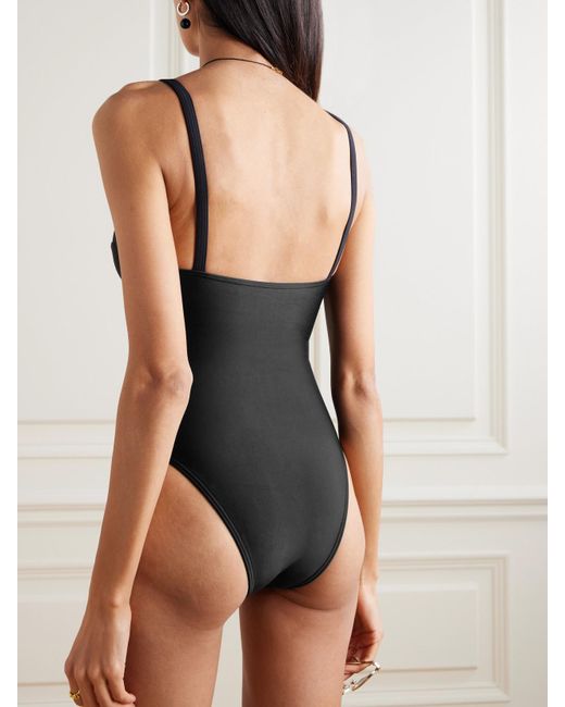 Matteau Black Underwired Swimsuit
