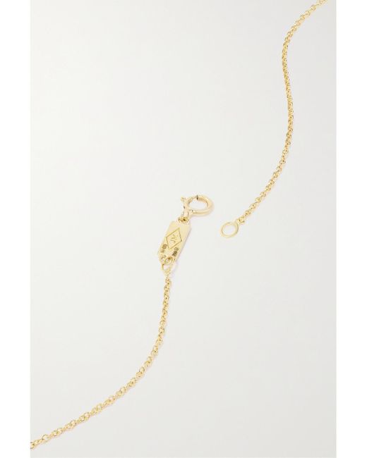 Jennifer Meyer Natural Small Open Heart 18-Karat Diamond Necklace