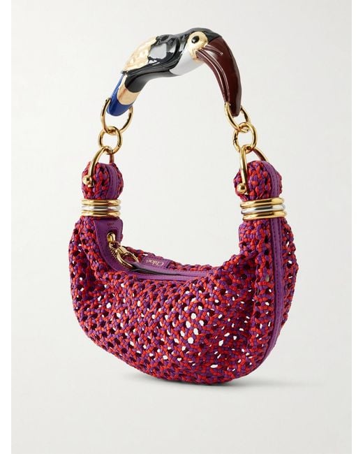 Chloé Pink Toucan Bracelet Shoulder Bag