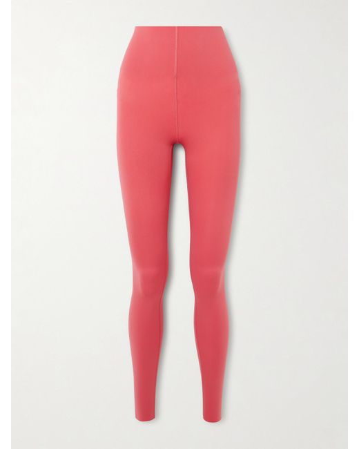 lululemon athletica Red Train Toned Leggings