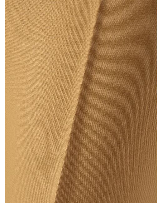 Chloé Natural Wool Straight-Leg Pants
