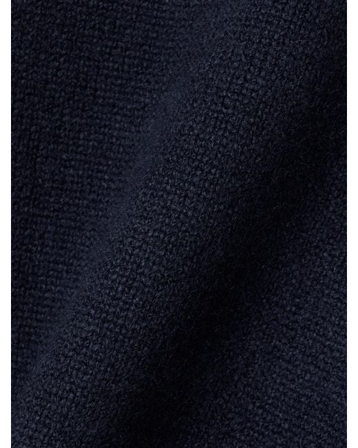 Khaite Blue Margaux Oversized Cashmere Sweater
