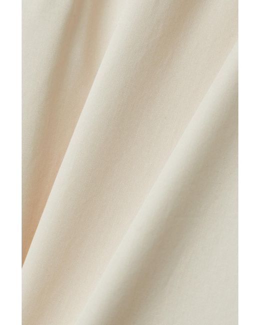 Tibi Natural Organic Cotton-Poplin Tank