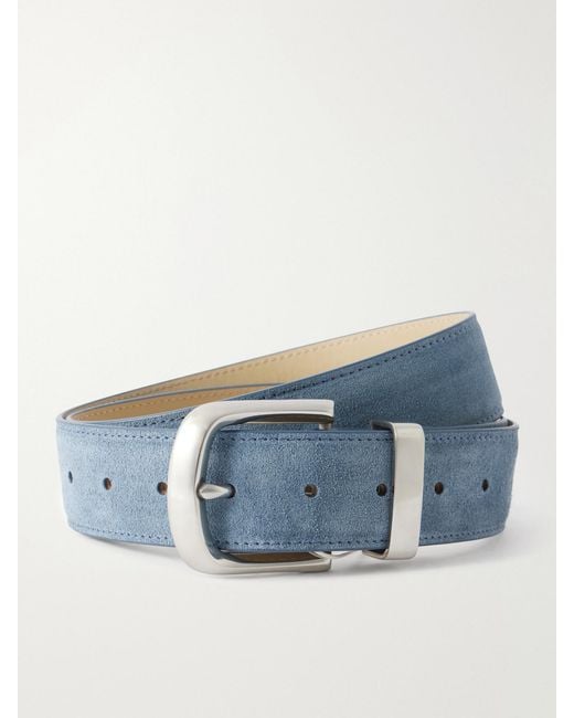 Kallmeyer Blue Johnson Suede Belt
