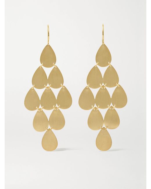 Irene Neuwirth Metallic 18-Karat Earrings