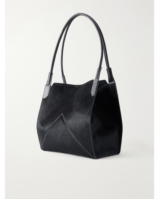Victoria Beckham Black Victoria Calf Hair Tote